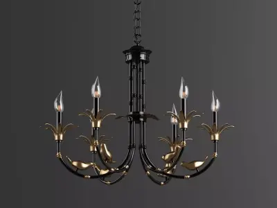 Ceiling light 3D model 94