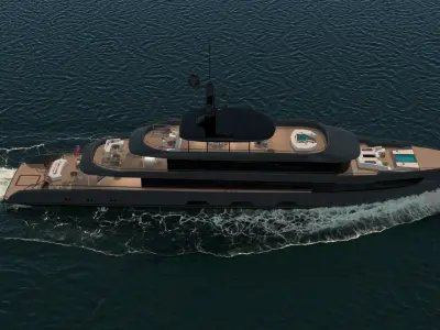 Solta Yacht Dynamic Simulation 3D model