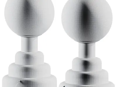 Crate and Kids Henley Table Lamp 3D model