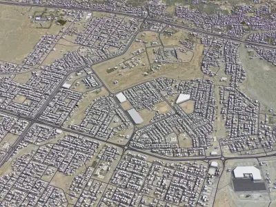 Al Seeb Low-poly 3D model