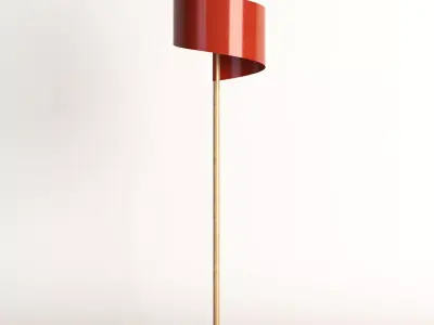 Twist light Free 3D model