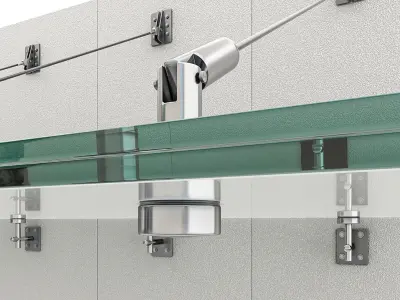 glass canopy 3D model