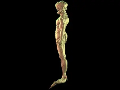 The Killing Maniac Savage Alien 3D model