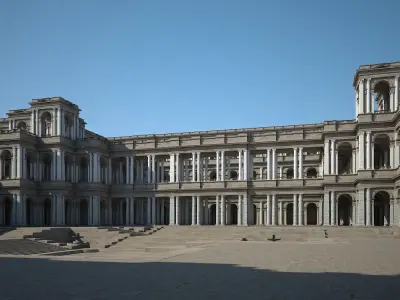 Ancient Roman Forum 3D model