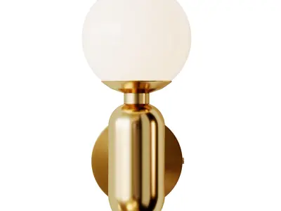 Aballs Wall Light Low-poly 3D model