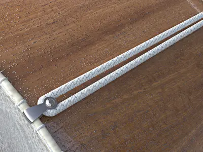 Azerbaijan drum 3D model