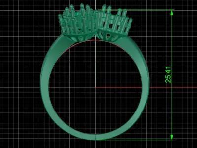 Jewelry ring 160 Free 3D print model