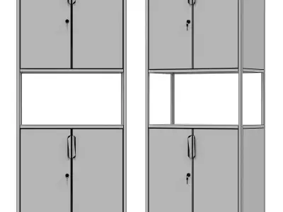 IKEA - TROTTEN Cabinet Door 3D model
