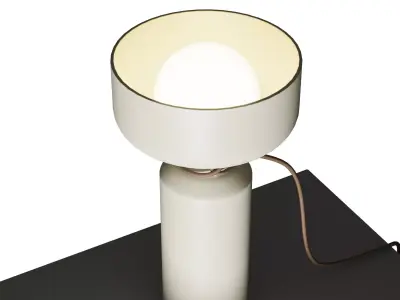 Spotlight volumes series table light 3D model
