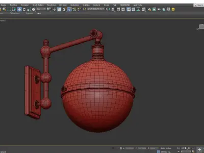 Hudson Valley Stanley Wall Sconce Low-poly 3D model