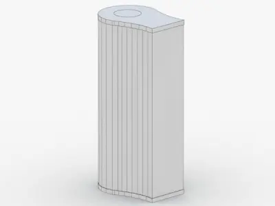 1471 - Bra Lamp Low-poly 3D model