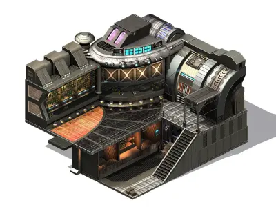 Bar - Indoor 013 3D model