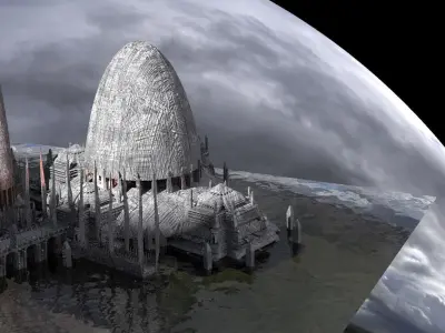 Darth Sith Hidden Empire base 3D model