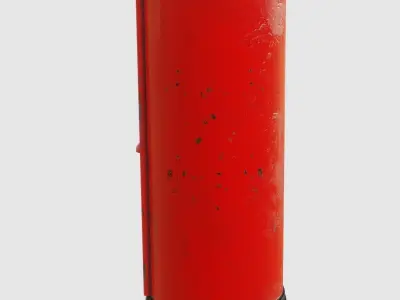 Hong Kong Post Box 3D model