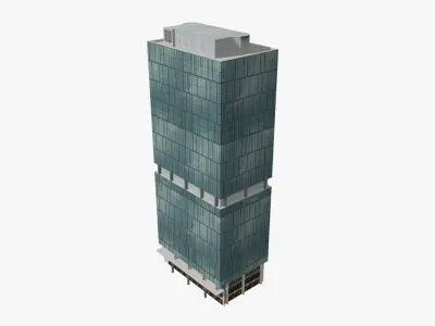 400 George Street Low-poly 3D model