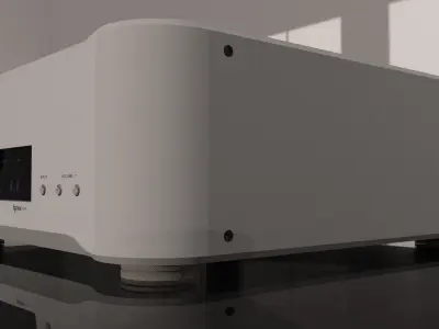 High-end converter Esoteric D-02 3D model