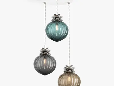 Rothschild Bickers Flora Standard-Large cluster 3D model