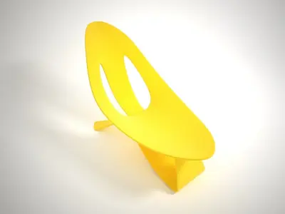 08 ZAHA CHAIR 3D model