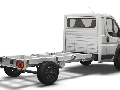RAM Promaster Chassis Truck 3800WB 2022 3D model
