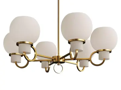 ASCHER CHANDELIER Low-poly 3D model