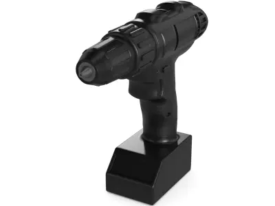 Cordless Drill 3D model shop
