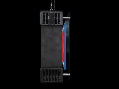 Open Sign Low-poly 3D model