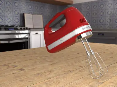 Kitchenaid Handmixer 3D model