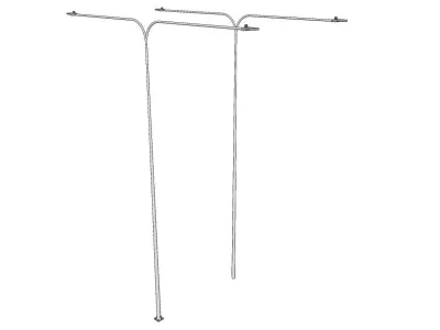 Light Pole - Lamp Post 15 3D model