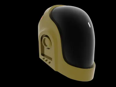 Daft Punk Helmet 3D model