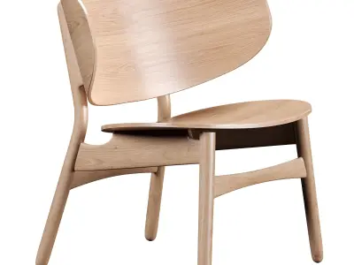 Hans Wegner FH 1936 Vintage Easy Chair 3D model