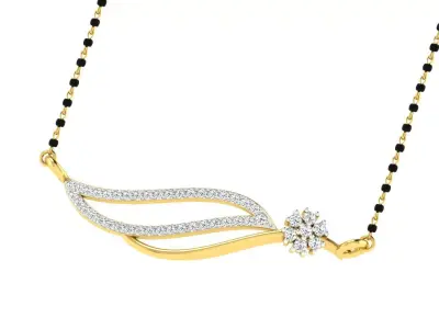 Diamond locket set for Women 3D print model purchase