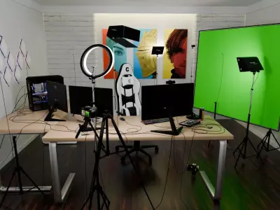 Streamer Room 3D model