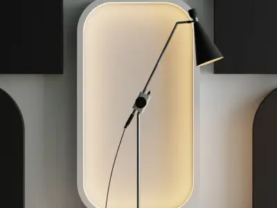 Willa Floor Lamp 3D model