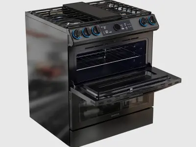 2 Model of Range SAMSUNG 3D Model Pack