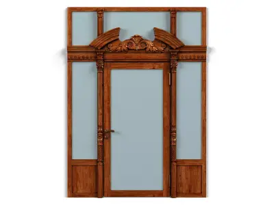 Door0051 victorian door 3D model