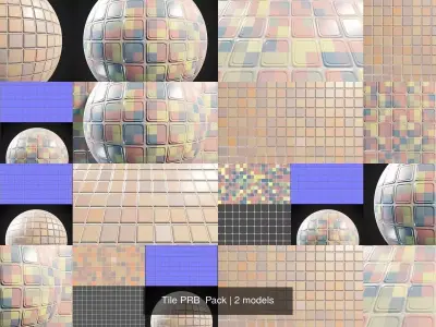 Tile PBR Pack Texture
