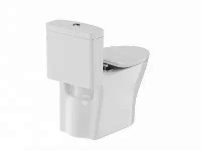 TOTO Aquia IV One-Piece Toilet 3D model