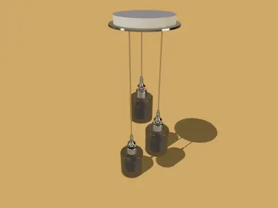 chandelier 3D model 9