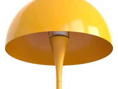 Panthella Table Lamps 3D model