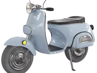 vespa motorcycle 3D model