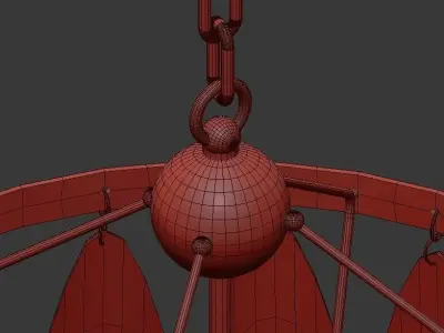 Rio Chandelier 3D model