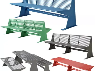 Benkert banke SIARDO 40 R bench 3D model