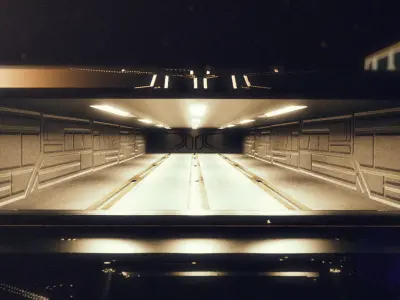 Warship Freedom Free low-poly 3D model