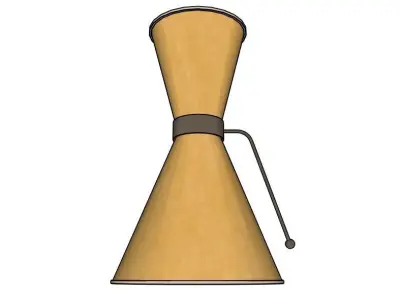 Parchment Directional Sconce by Obsolete 3D model