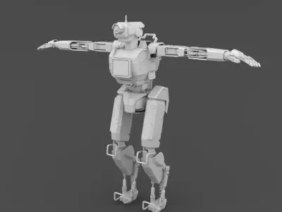 Marvin Apex Legends Highpoly 3D model