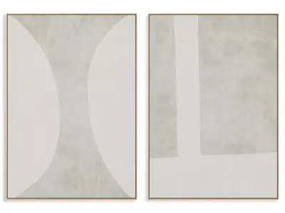 Abstract Painting Frame set 3D model 493