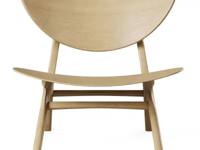 Eye lounge chair by Ethnicraft 3D model
