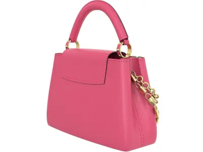 Louis Vuitton Capucines Mini Bag Pink Low-poly 3D model