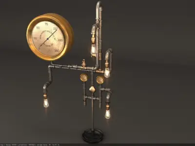 Steampunk 3D model