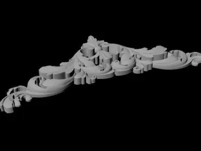 dekor ornate crown 3D model purchase